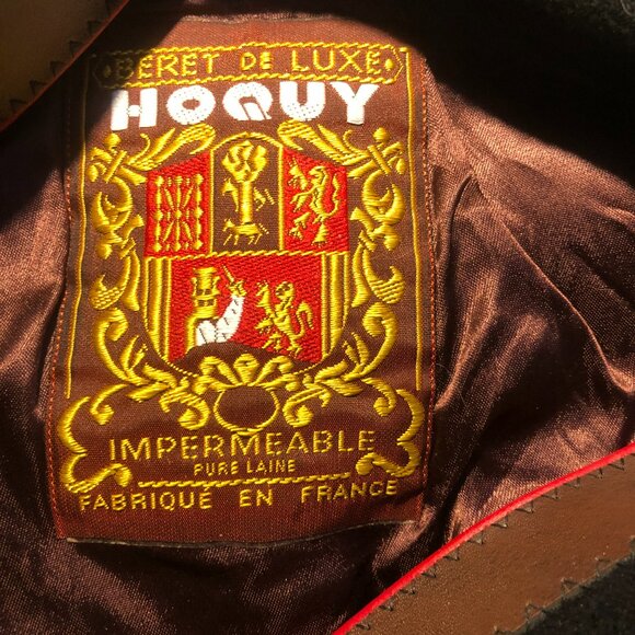 HOQUY Made in France 100% WOOL BERET - Picture 2 of 7